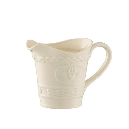 BELLEEK CLASSIC CLADDAGH CREAM JUG 4221