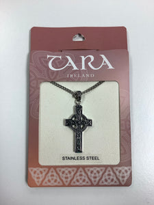 Tara stainless steel Celtic cross