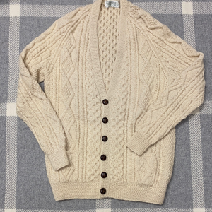 Crana hand knit men’s v-neck cardigan size 42 #26