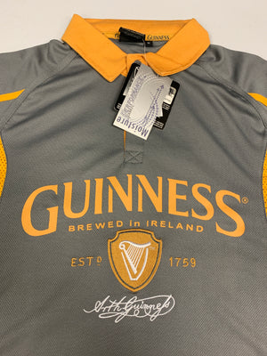Guinness Grey and Mustard 1759 Rugby Shirt