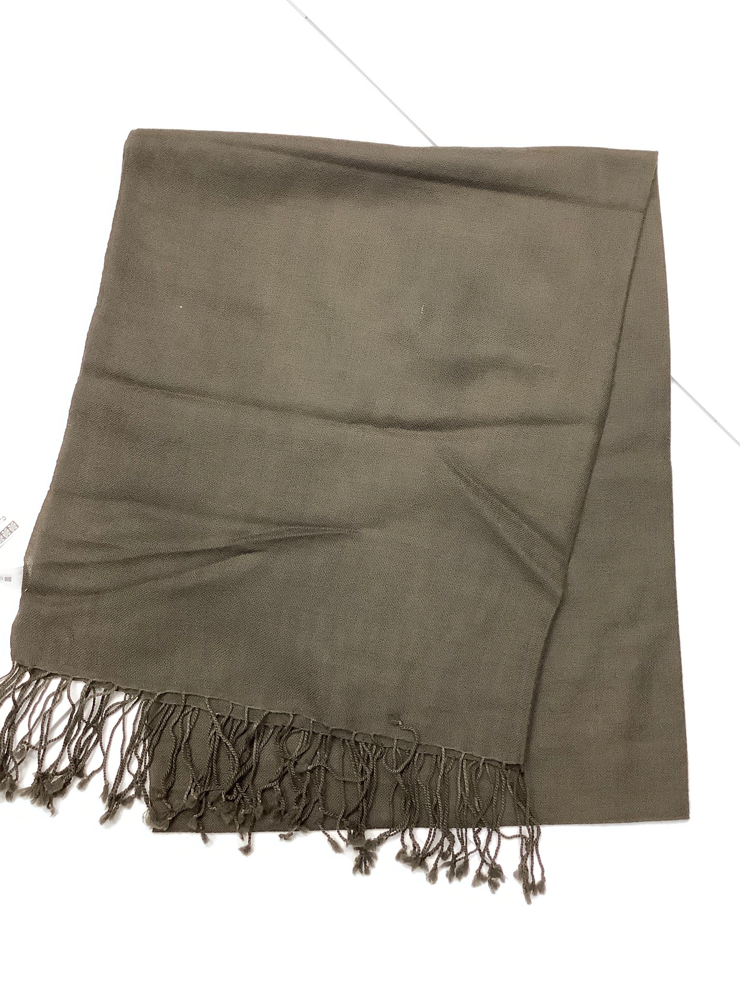 Celtic renaissance designs 100%wool scarf Olive Green