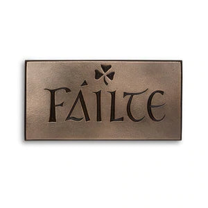 Fáilte / Welcome Plaque By Wild Goose Collection
