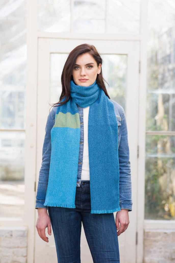Merino wool scarf by Mucros Weavers