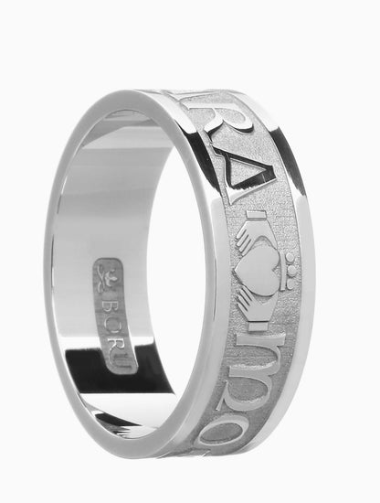 Gents Mo Anam Cara Soul Mate Wedding Ring WED184