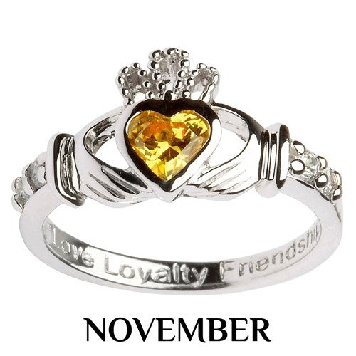 Shanore Claddagh birthstone November SL90