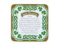 Irish cork back coasters