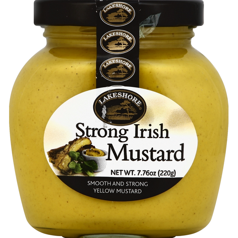 Lakeshore strong Irish mustard