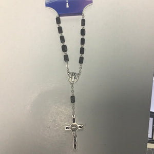 St. Benedict auto rosary B431