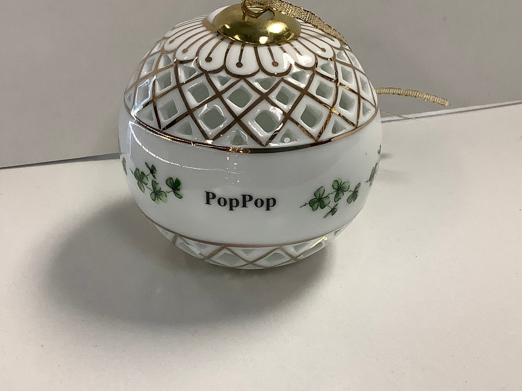 Pop-pop Ornament Ball Diamond cut