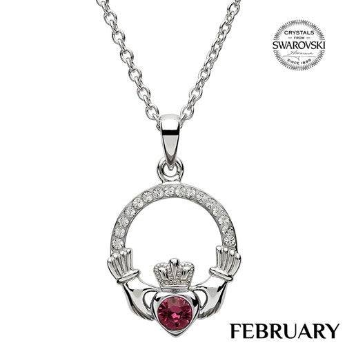 Shanore Birthstone Pendant February