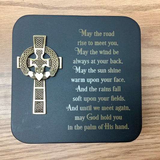 May the Road Rise trinket box BX121