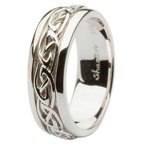 Gent Silver Celtic Knot Wedding Ring #Item Code: SD11