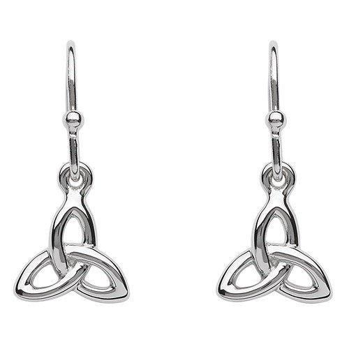 Small Trinity Knot Drop Earrings