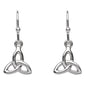 Small Trinity Knot Drop Earrings