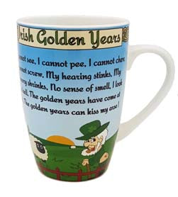 “The golden years” mug