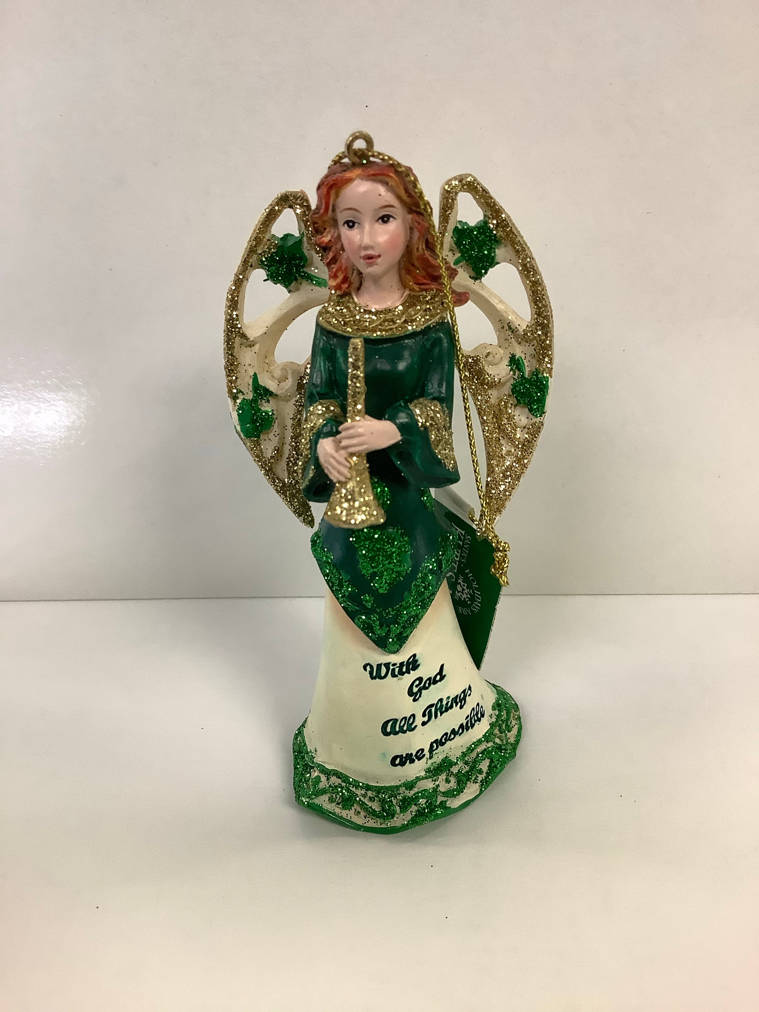 Irish Angel Ornament