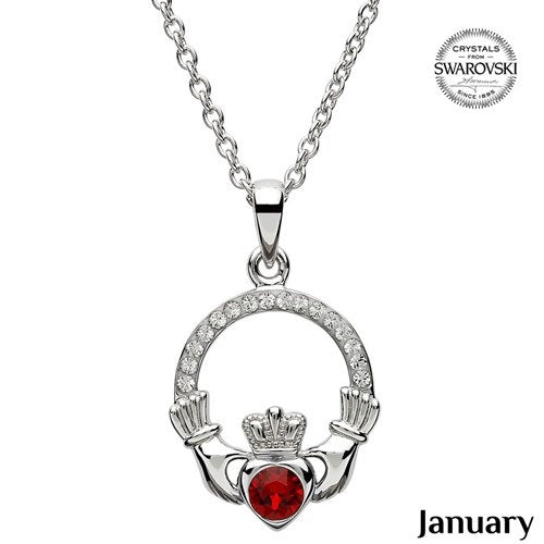 Shanore Birthstone Pendant January