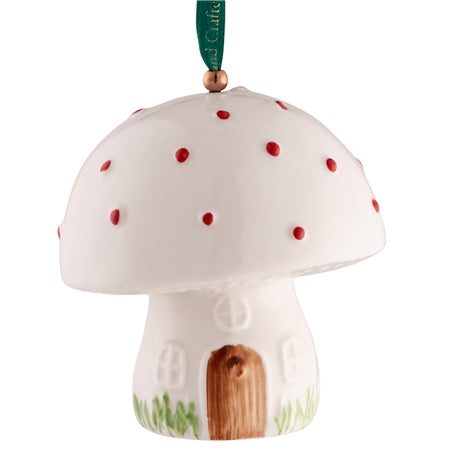 BELLEEK CLASSIC TOADSTOOL HANGING ORNAMENT 4659