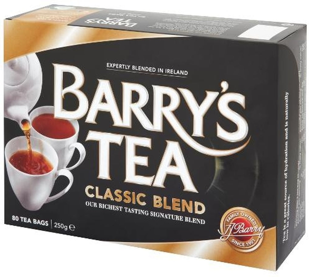 Barry’s classic blend tea 80s count