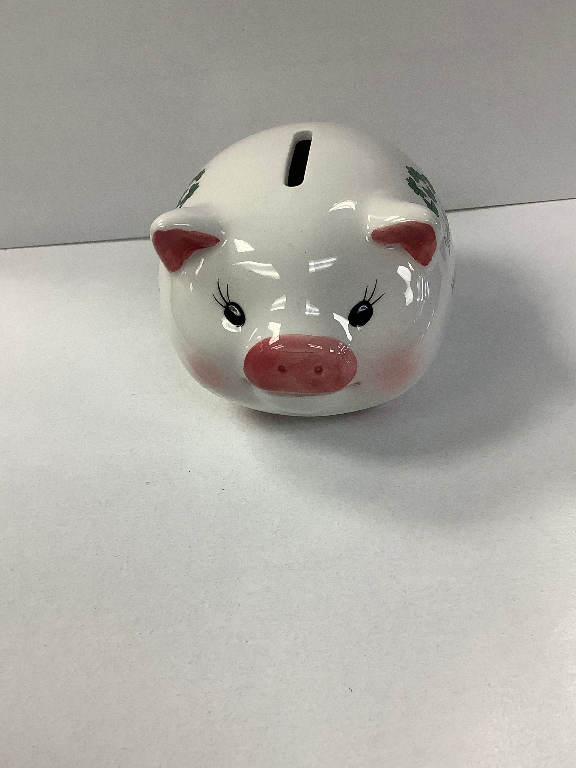 Small Irish blessing piggy bank