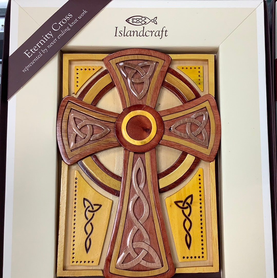 Handcrafted Wall Plaque “Eternity Cross”