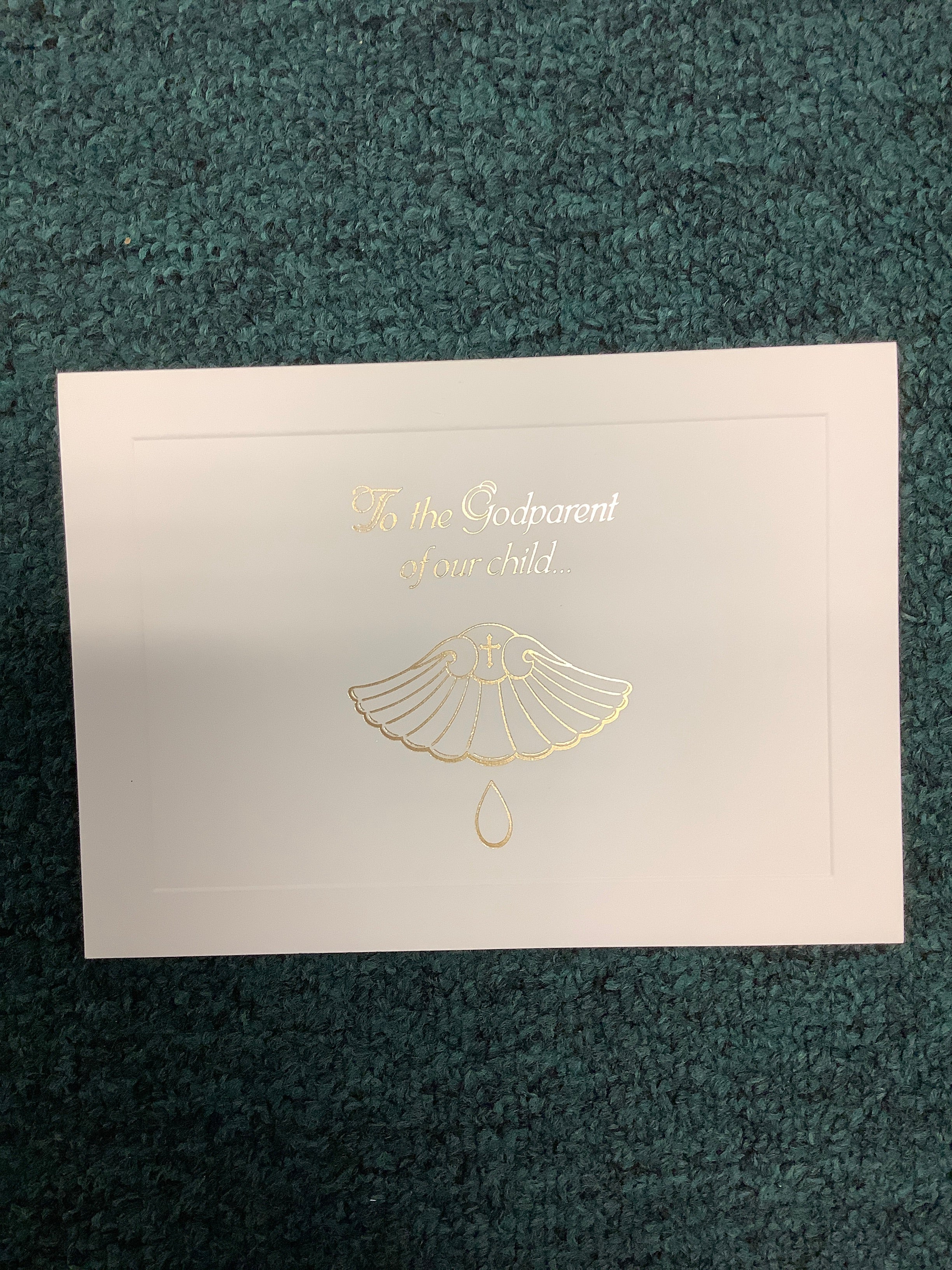 To godparent card