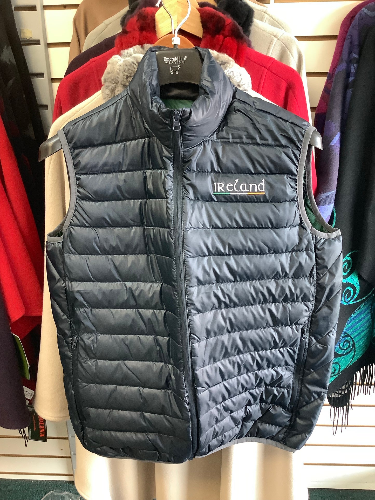 Retro Irish Gilet ( Vest ) - 6807 Navy