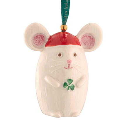 BELLEEK CLASSIC NOT A CREATURE STIRRING ORNAMENT 4685