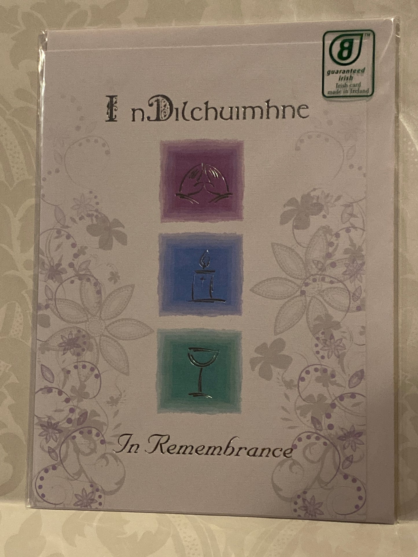 In remembrance card