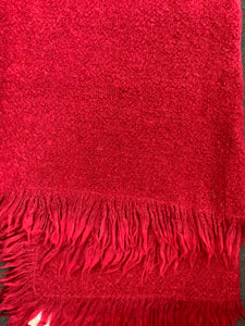 Brannigan weavers red throw