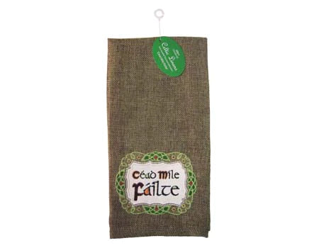 Cead Mile Failte Linen Tea Towel