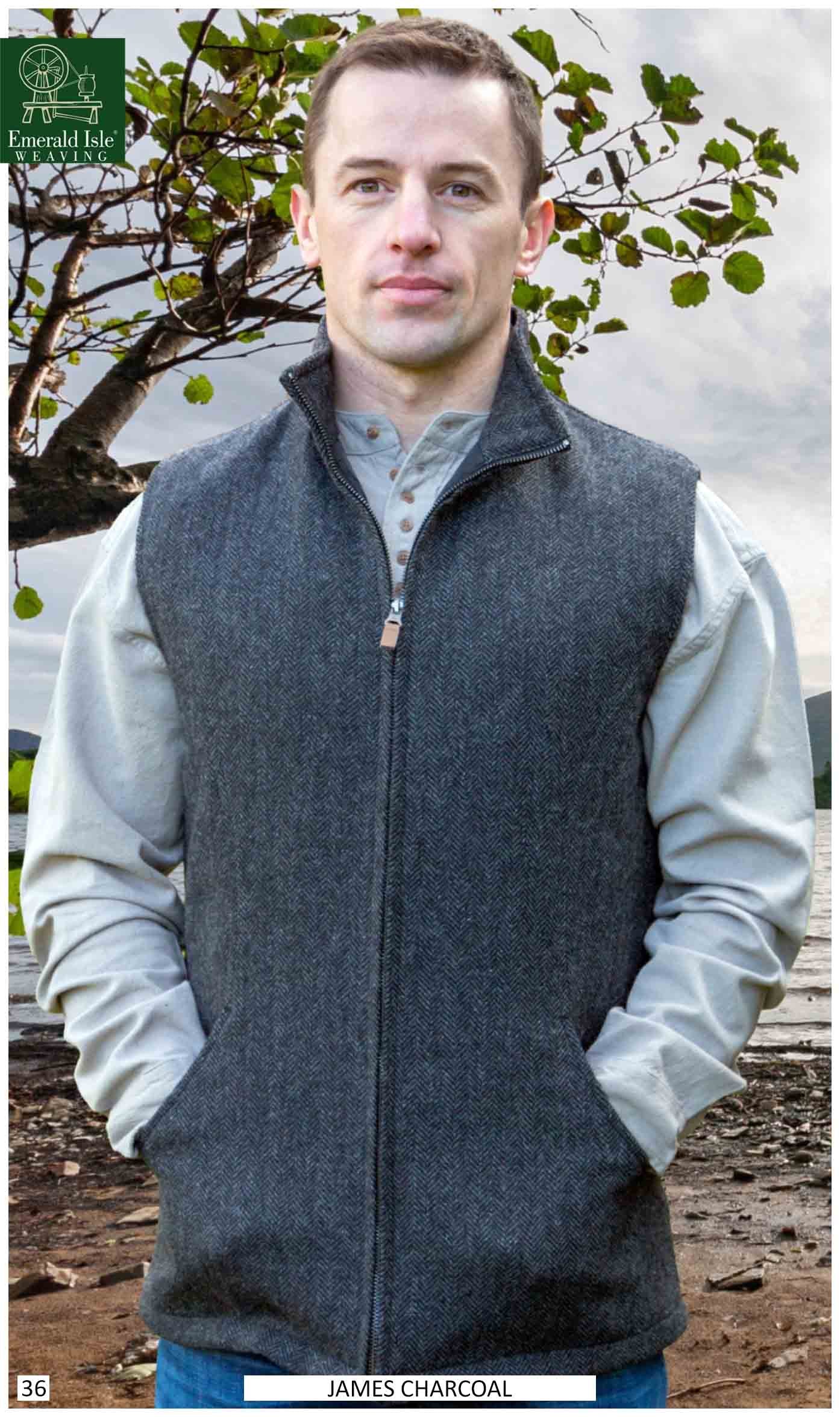 James quilted vests