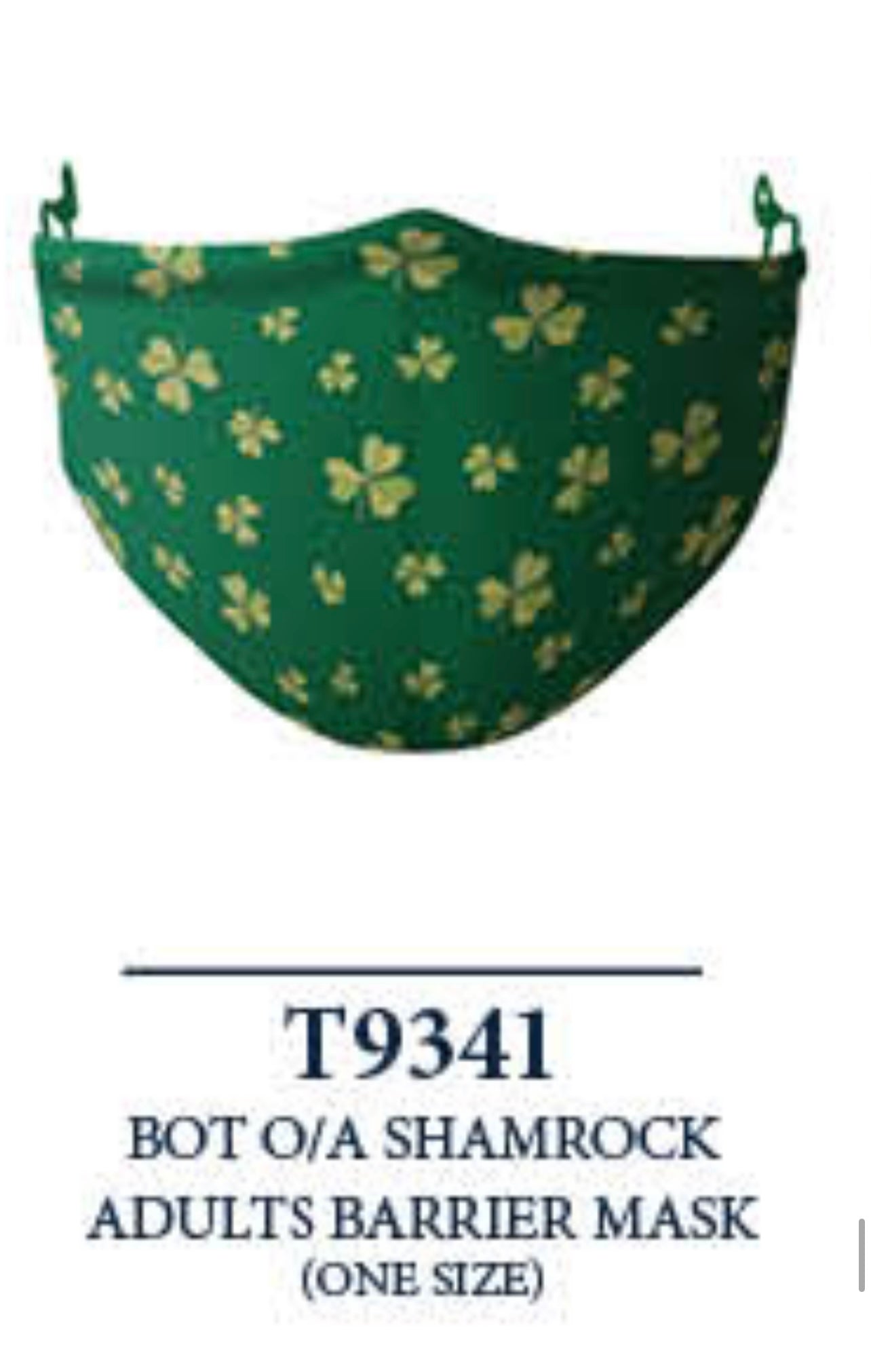 Adult shamrock masks