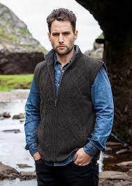 Lined Shetland body warmer S554528