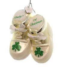 Baby’s 1st Christmas shoe ornament