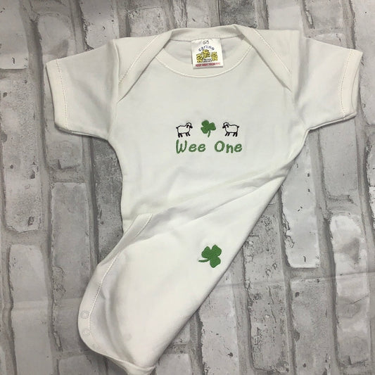 Wee one baby onsie