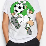 Soccer player body shirt