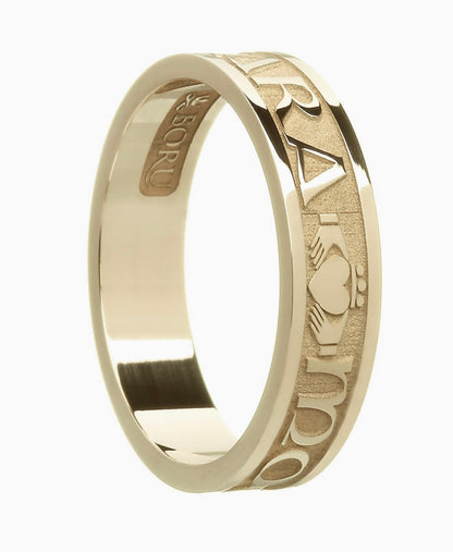 Ladies Mo Anam Cara Soul Mate Wedding Ring WED183