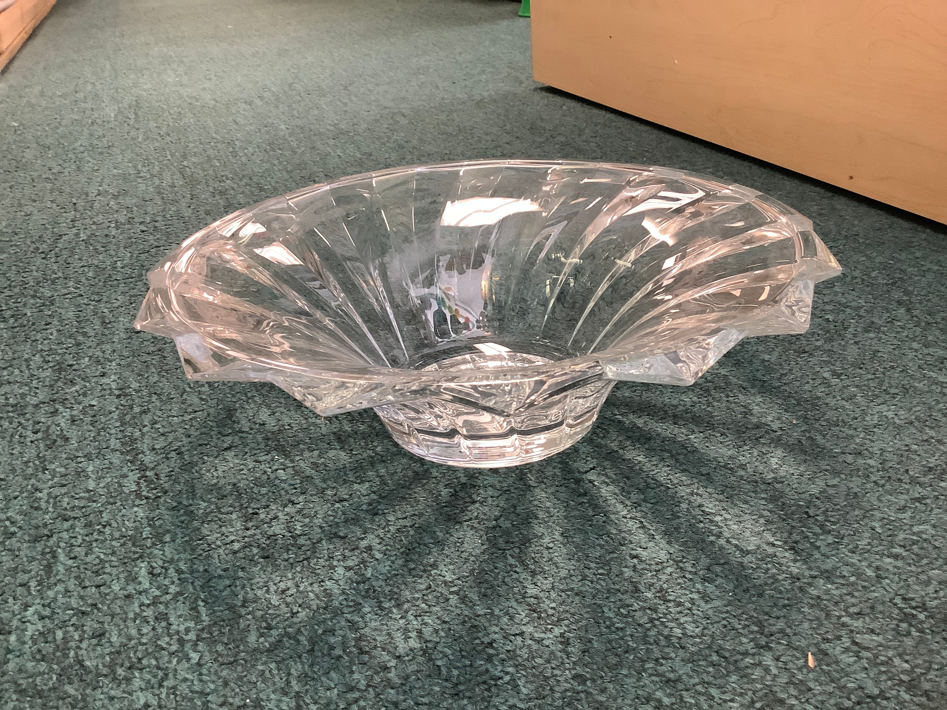 Galway crystal bowl