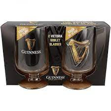 Guinness Victoria Goblet Glasses