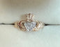 14K Gold Diamond set heart 363y