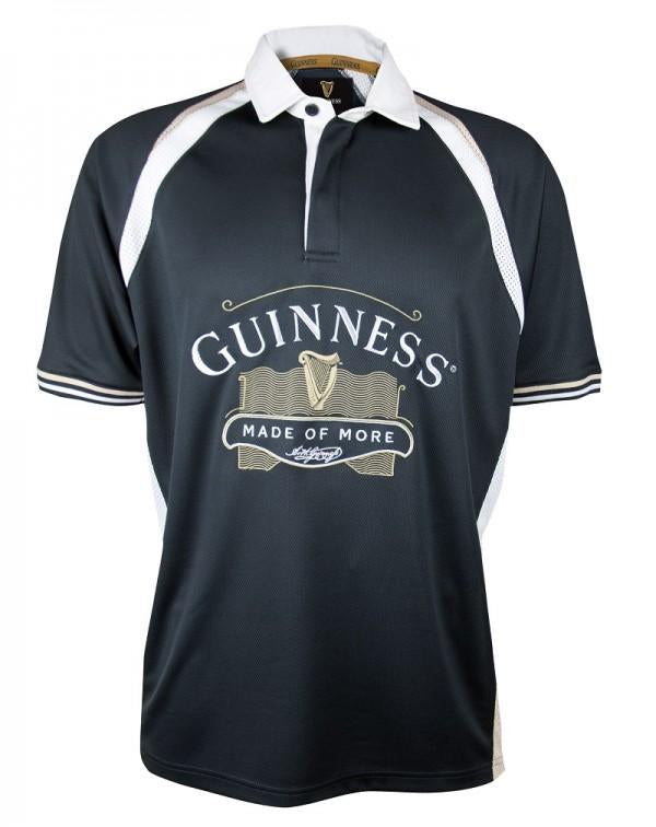 Guinness Black Made of More Rugby Jersey