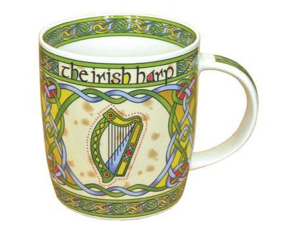 Clara New Bone China Mug "The Irish Harp"