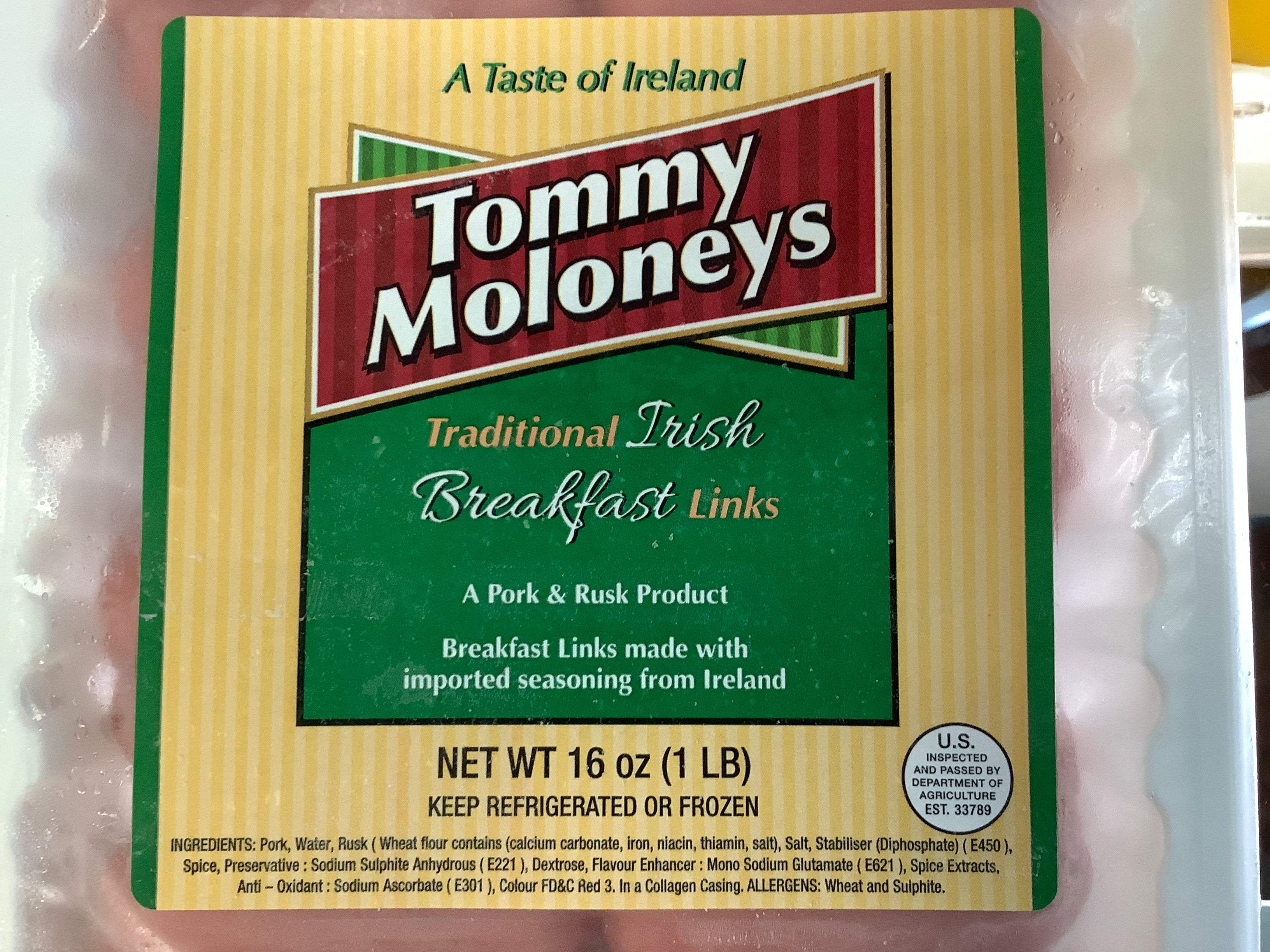 Tommy Maloney's Breakfast Sausage