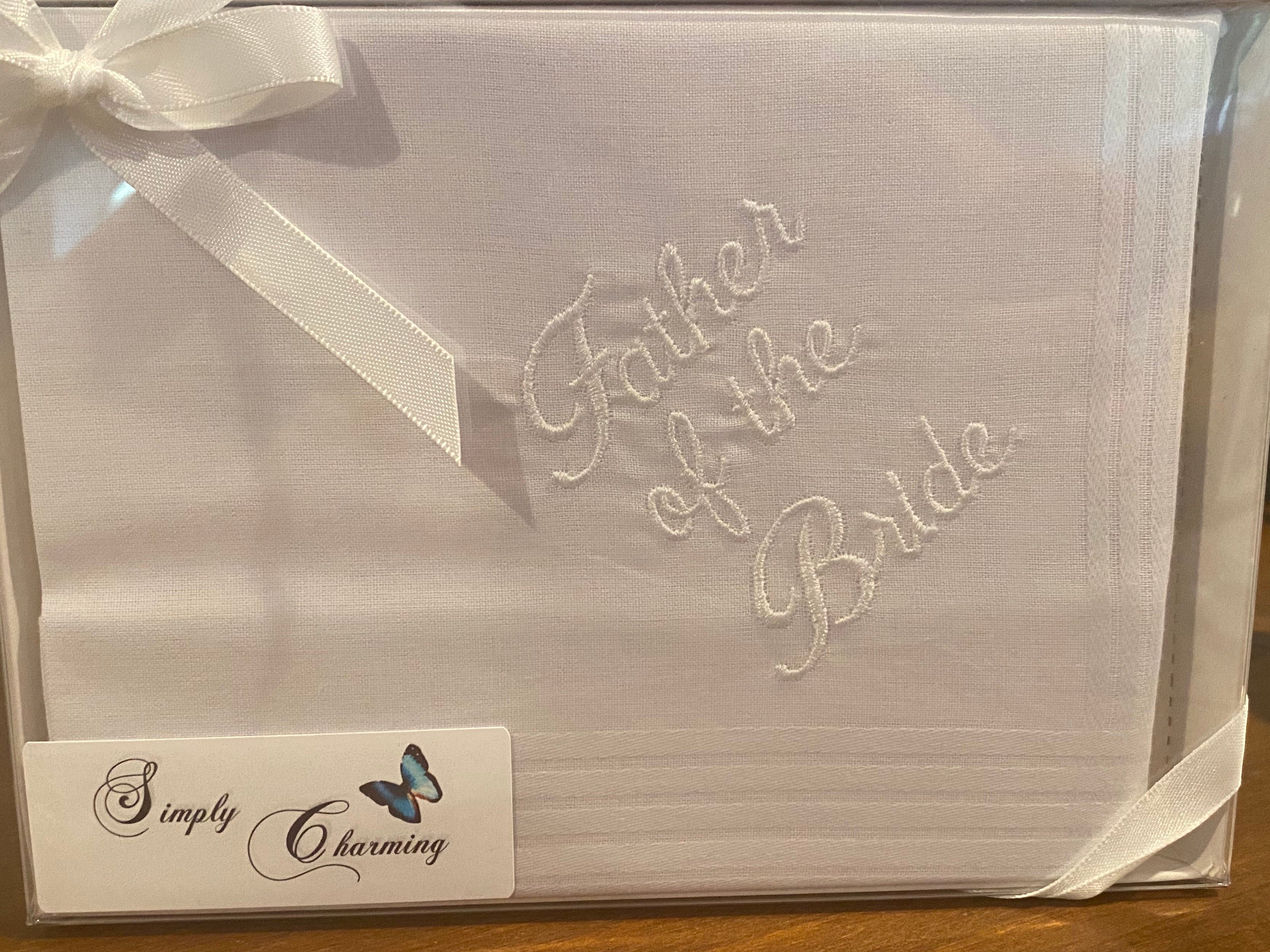 Father of the bride hanky