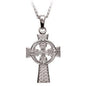 Sterling Silver Celtic Warrior Two Sided Cross C67