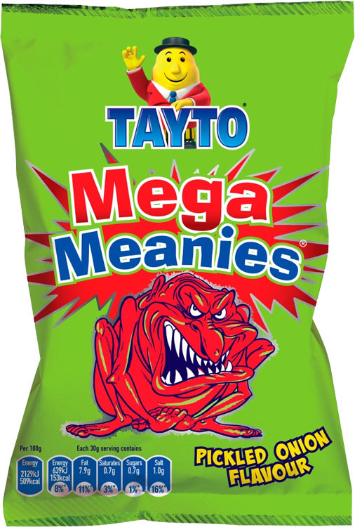 Tayto mega meanies pickled onion