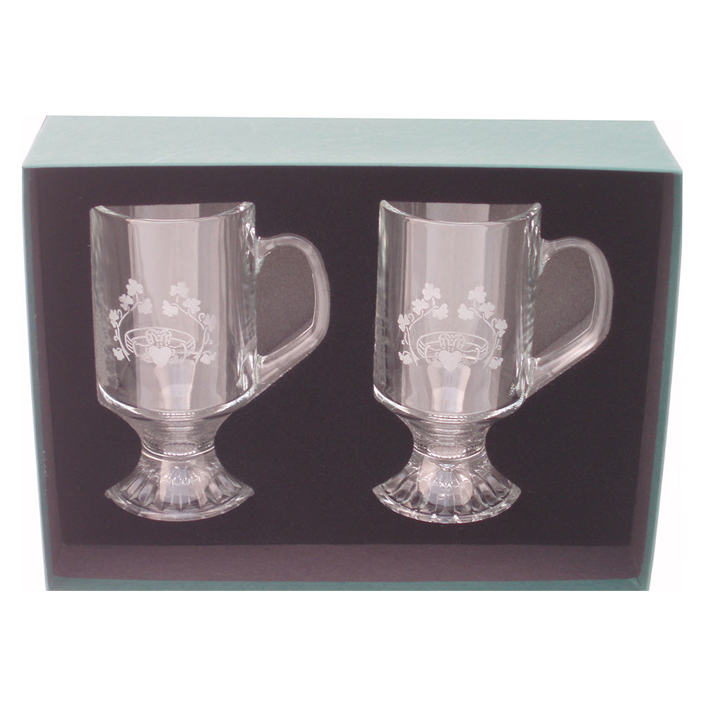 Claddagh coffee mug pair - Robert Emmet 0421