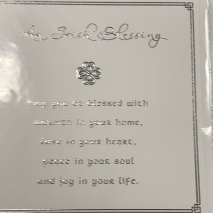 An Irish blessing greeting card