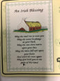 Irish blessing tea towel